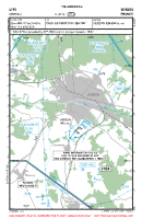 LFFV Mereau VFR APPROACH CHART Chart