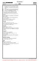 LFHM Megeve VFR GENERAL AERODROME INFORMATION Chart