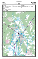 LFHN Vouvray VFR APPROACH CHART Chart