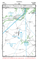 LFHQ Coltines VFR APPROACH CHART Chart
