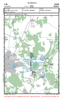 LFHS Ceyzeriat VFR APPROACH CHART Chart