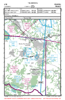 LFIX Itxassou VFR APPROACH CHART Chart
