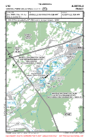 LFKA Gen Pierre Delachenal VFR APPROACH CHART Chart