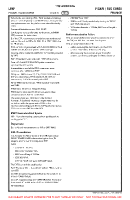 LFKF Figari/Sud Corse VFR GENERAL AERODROME INFORMATION Chart