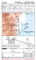 LFKS Solenzara RNP X RWY 18 (LPV ONLY) Chart