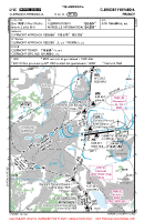 LFLC Clermont-Ferrand/Auvergne VFR TRAFFIC CIRCUIT CHART Chart