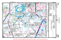 LFME Courbessac VFR APPROACH CHART Chart