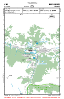 LFMR Saint Pons VFR APPROACH CHART Chart
