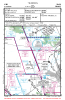 LFNE Eyguieres VFR APPROACH CHART Chart
