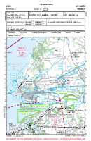 LFOH Octeville VFR APPROACH CHART Chart