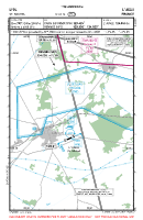 LFOL Saint Michel VFR APPROACH CHART Chart