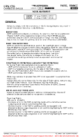 LFPG Charles-De-Gaulle NOISE ABATEMENT Chart