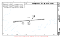LFPG Charles-De-Gaulle NOISE ABATEMENT (DIAGRAM RWYS 08R, 26L ILS ARRS) Chart