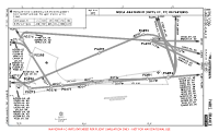 LFPG Charles-De-Gaulle NOISE ABATEMENT (DIAGRAM RWYS 09, 27 DEPS) Chart