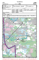 LFPL Emerainville VFR APPROACH CHART Chart