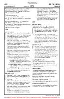 LFPZ St Cyr-L'ecole VFR GENERAL AERODROME INFORMATION Chart