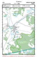 LFQH Chatillon-Sur-Seine VFR APPROACH CHART Chart