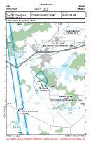 LFQZ Gueblange VFR APPROACH CHART Chart