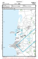 LFRF Mont Saint Michel VFR APPROACH CHART Chart