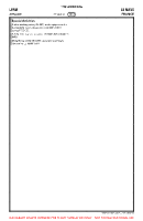 LFRM Arnage VFR GENERAL AERODROME INFORMATION Chart
