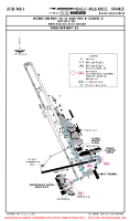 LFSB Basel-Mulhouse WORKS ON RWY 15/33 AND TWY B (TEMP) (CONTD 3) Chart