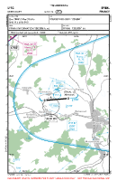 LFSG Mirecourt VFR APPROACH CHART Chart