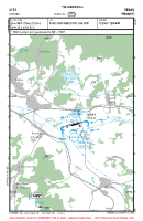 LFSJ Douzy VFR APPROACH CHART Chart