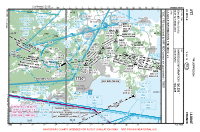 LFTZ La Mole VFR APPROACH CHART Chart