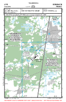 LFYR Pruniers VFR APPROACH CHART Chart