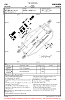 LFYR Pruniers VFR AERODROME CHART Chart