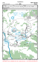 LFYS Sainte Leocadie VFR APPROACH CHART Chart