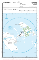 LGPL Astypalaia VFR APPROACH CHART Chart