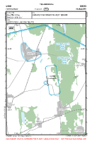LHKU Kutas-Hertelendy VFR APPROACH CHART Chart