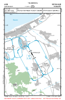 LHSK Siofok-Kiliti VFR APPROACH CHART Chart