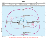 LICD Lampedusa VFR APPROACH CHART Chart