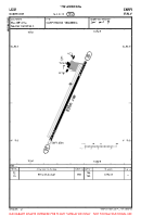 LIDU Budrione VFR AERODROME CHART Chart