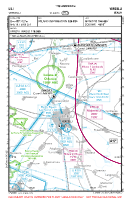 LILI Vercelli VFR APPROACH CHART Chart