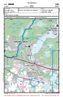 LILY Como VFR APPROACH CHART - WATER AIRFIELD Chart