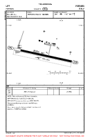 LIPF Ferrara VFR AERODROME CHART Chart