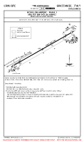 LIRM Grazzanise WORKS ON AIRPORT - PHASE 1 (TEMP) Chart