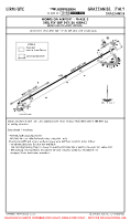 LIRM Grazzanise WORKS ON AIRPORT - PHASE 2 (TEMP) Chart