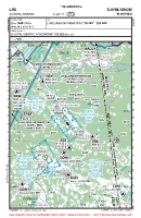 LJSG Slovenj Gradec VFR APPROACH CHART Chart