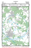 LKCE Ceska Lipa VFR APPROACH CHART Chart