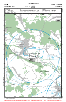 LKDK Dvur Kralove VFR APPROACH CHART Chart