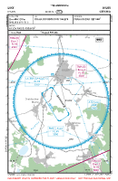 LKKY Kyjov VFR APPROACH CHART Chart