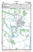 LKMB Mlada Boleslav VFR APPROACH CHART Chart