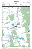 LKMK Moravska Trebova VFR APPROACH CHART Chart