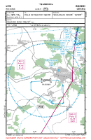 LKRK Rakovnik VFR APPROACH CHART Chart