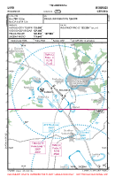 LKRO Roudnice VFR APPROACH CHART Chart
