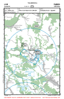 LKZM Zamberk VFR APPROACH CHART Chart